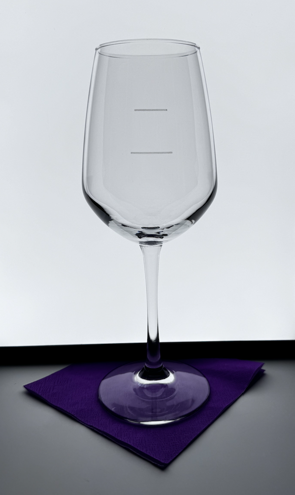 Glasses, Wine, Vina, 12.50 Ounce, Tall, Etched 6 & 9 Ounce Pour Line,12 - 1 EACH