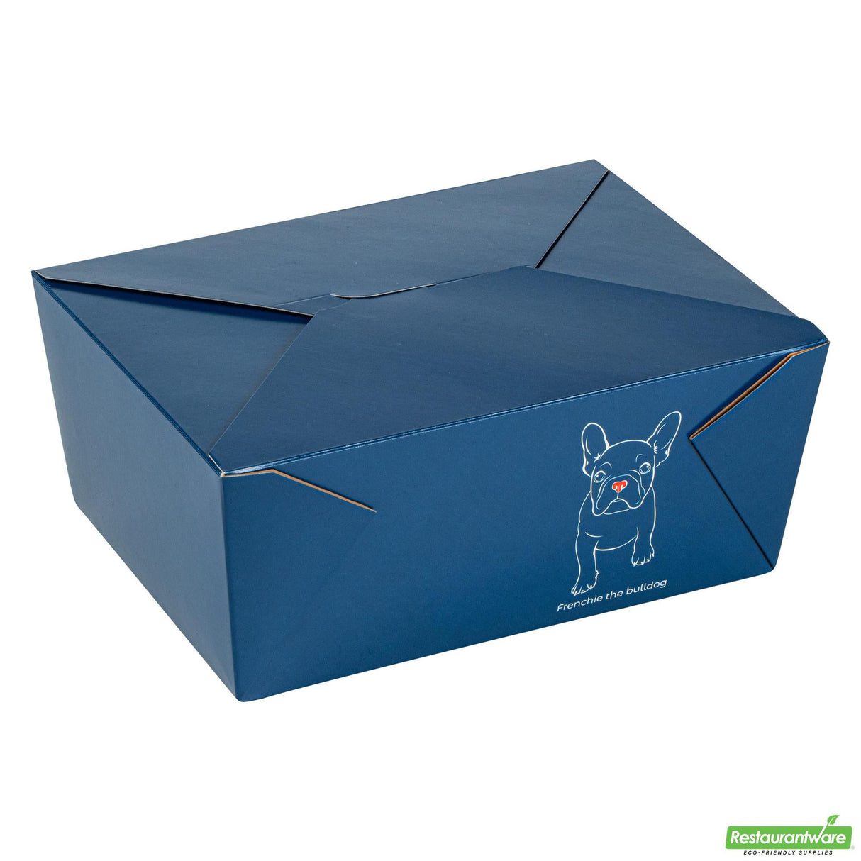 Containers, Take-Out, Bio Tek 98 Ounce, Paper, Frenchie, 8.50 x 6.25 x 3.50 Inch, #4,50 - 1 EACH