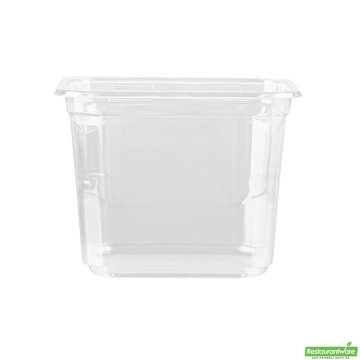 Containers, Deli & Snack, Thermo Tek 20 Ounce, Plastic, Clear, 4.50 x 4.50 x 3.50 Inch, Square,50 - 1 EACH
