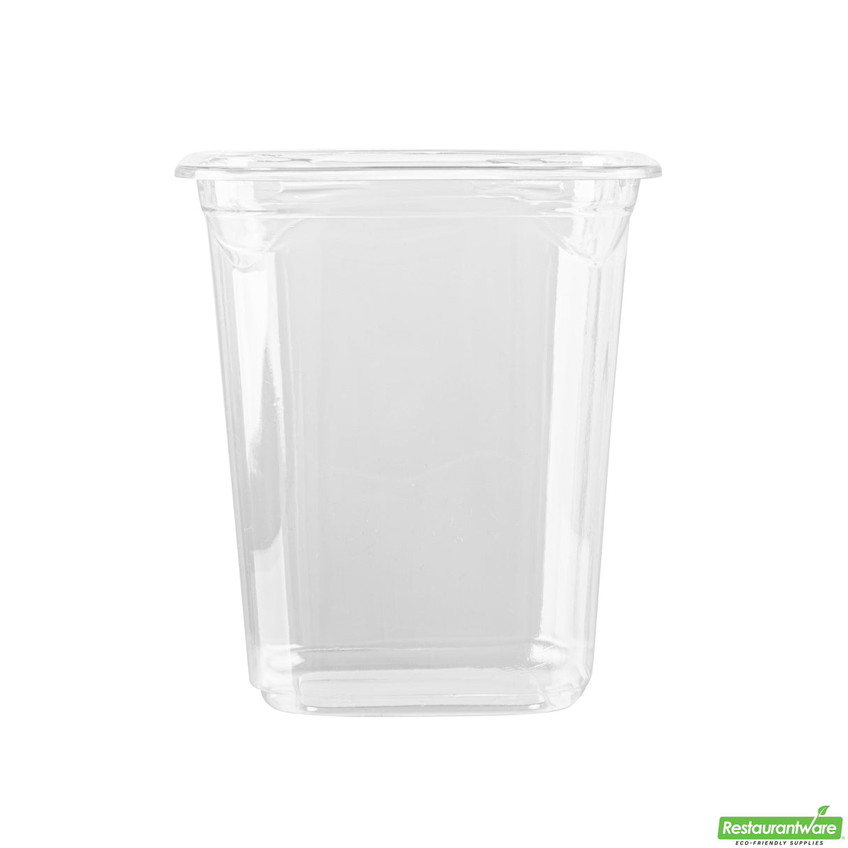 Containers, Deli & Snack, Thermo Tek 32 Ounce, Plastic, Clear, 4.50 x 4.50 x 5.25 Inch, Square,50 - 1 EACH