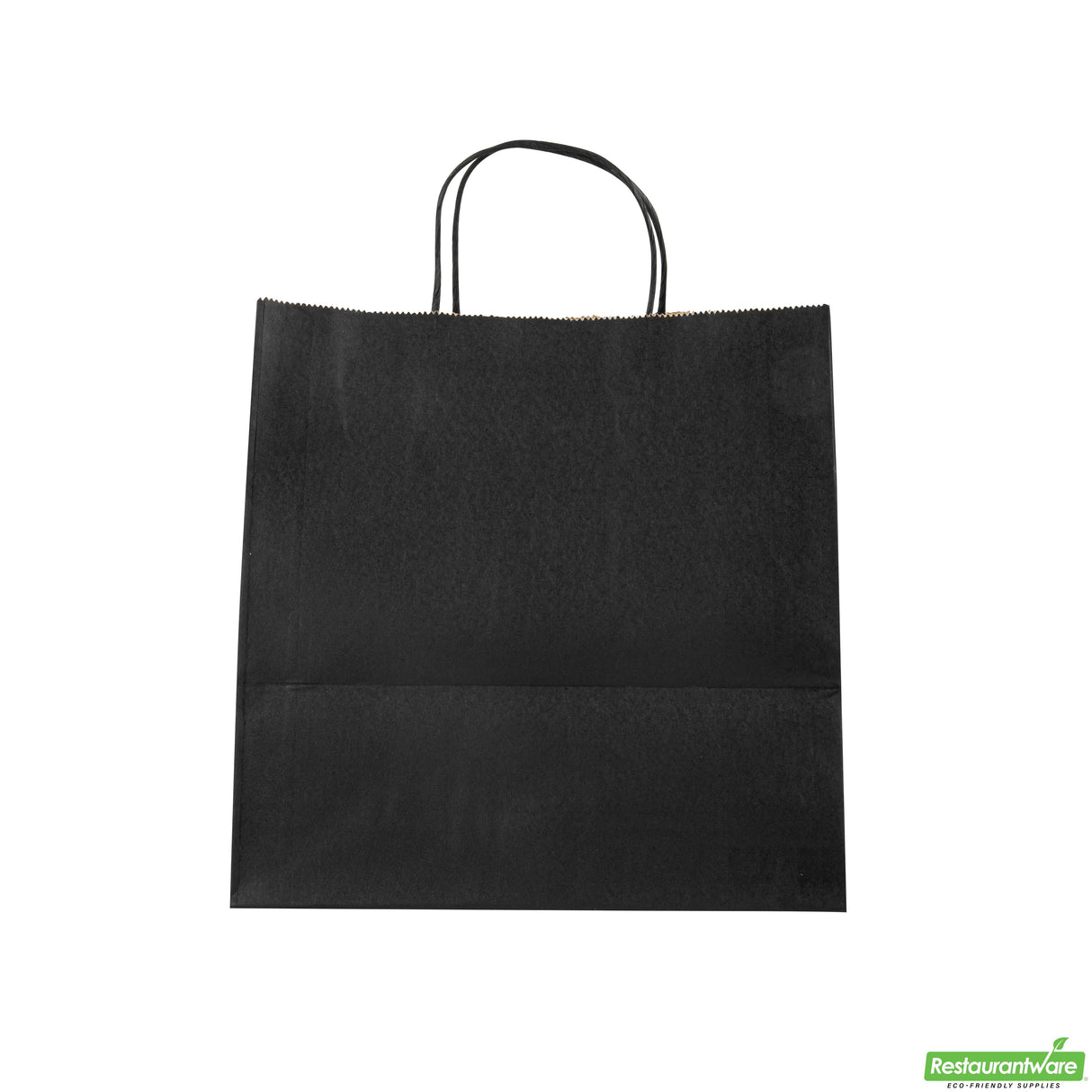Bags, Retail, Saving Nature 10.25 x 7.75 x 10.50 In, Paper, Black, with Handles,100 - 1 EACH