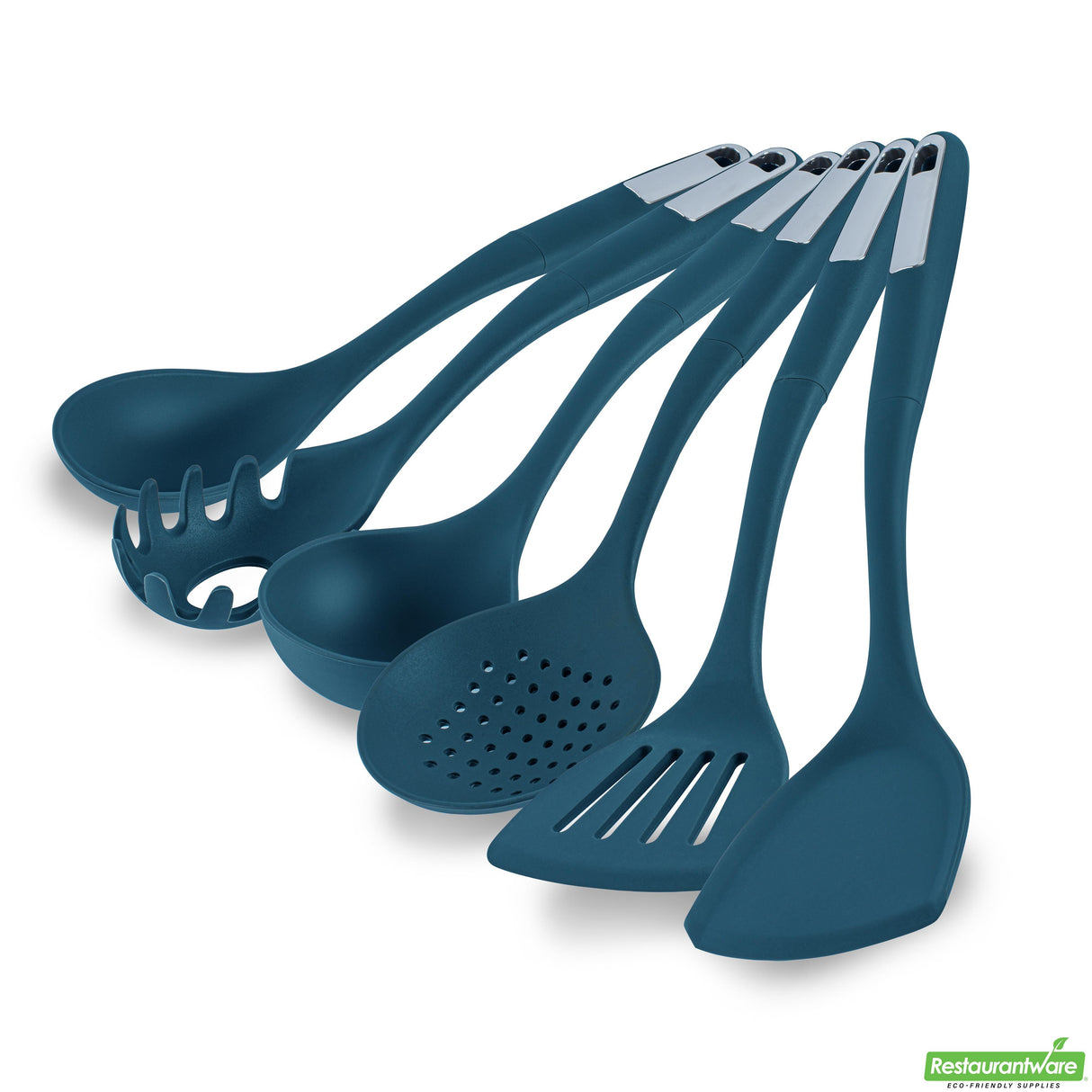 Utensil Sets, Cooking, Met Lux 6-Piece, Silicone, Teal,10 - 1 EACH