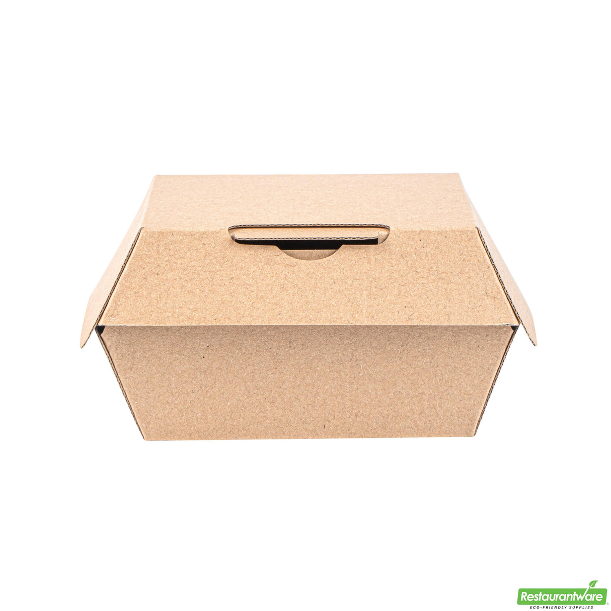 Containers, Bio Tek 4 x 4 x 2.75 Inch, Paper, Kraft, Square, Clamshell,2 - 50 COUNT