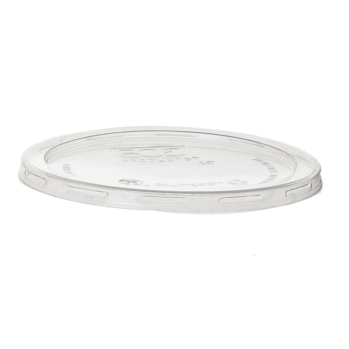 Lids, Deli, 4.75 Inch, Platic, White, Round, Renewable & Compostable, For 8-32 Ounce Deli Contaners,1 - 500 COUNT