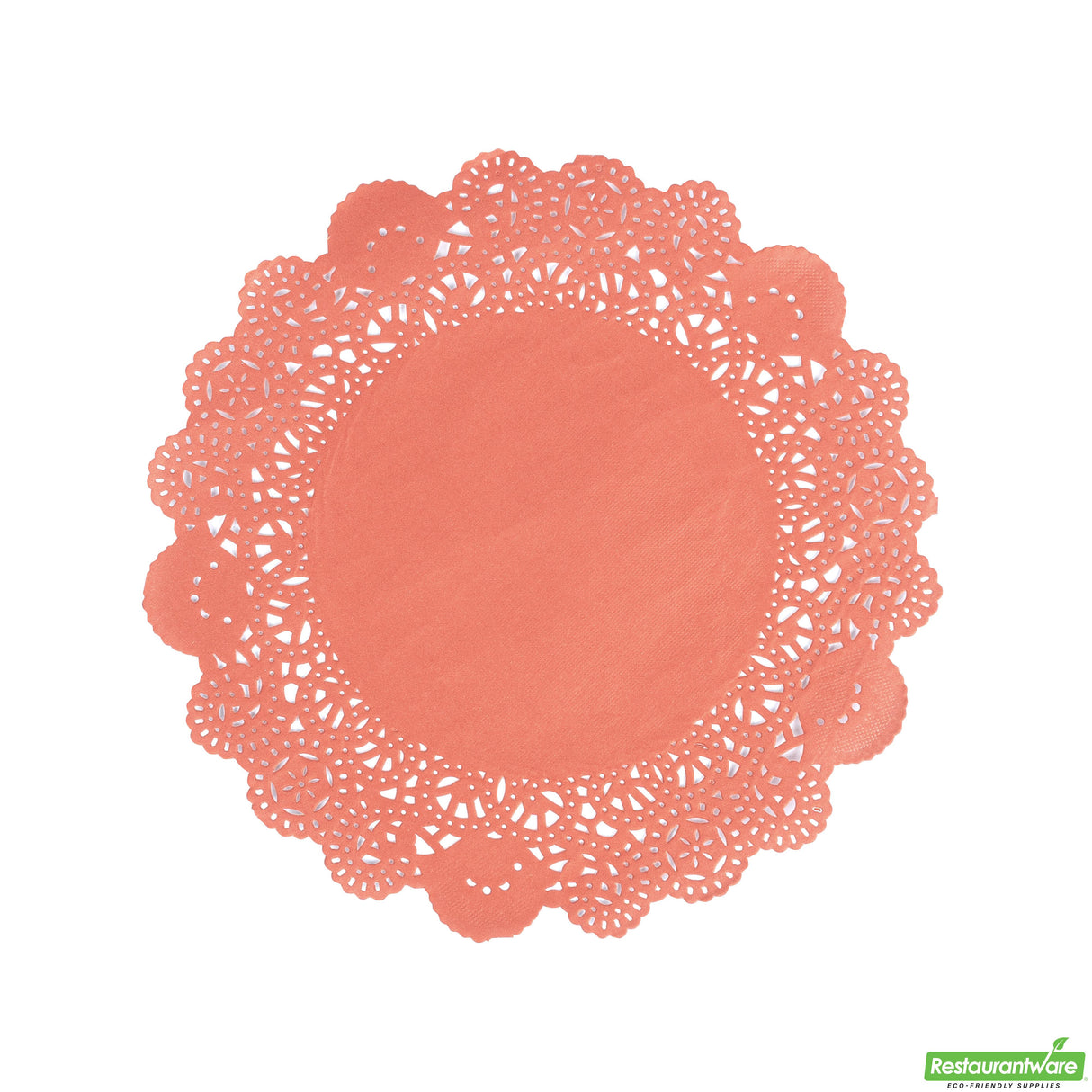 Doilies, Pastry Tek 8 x 8 Inch, Paper, Red, Round,40 - 100 COUNT