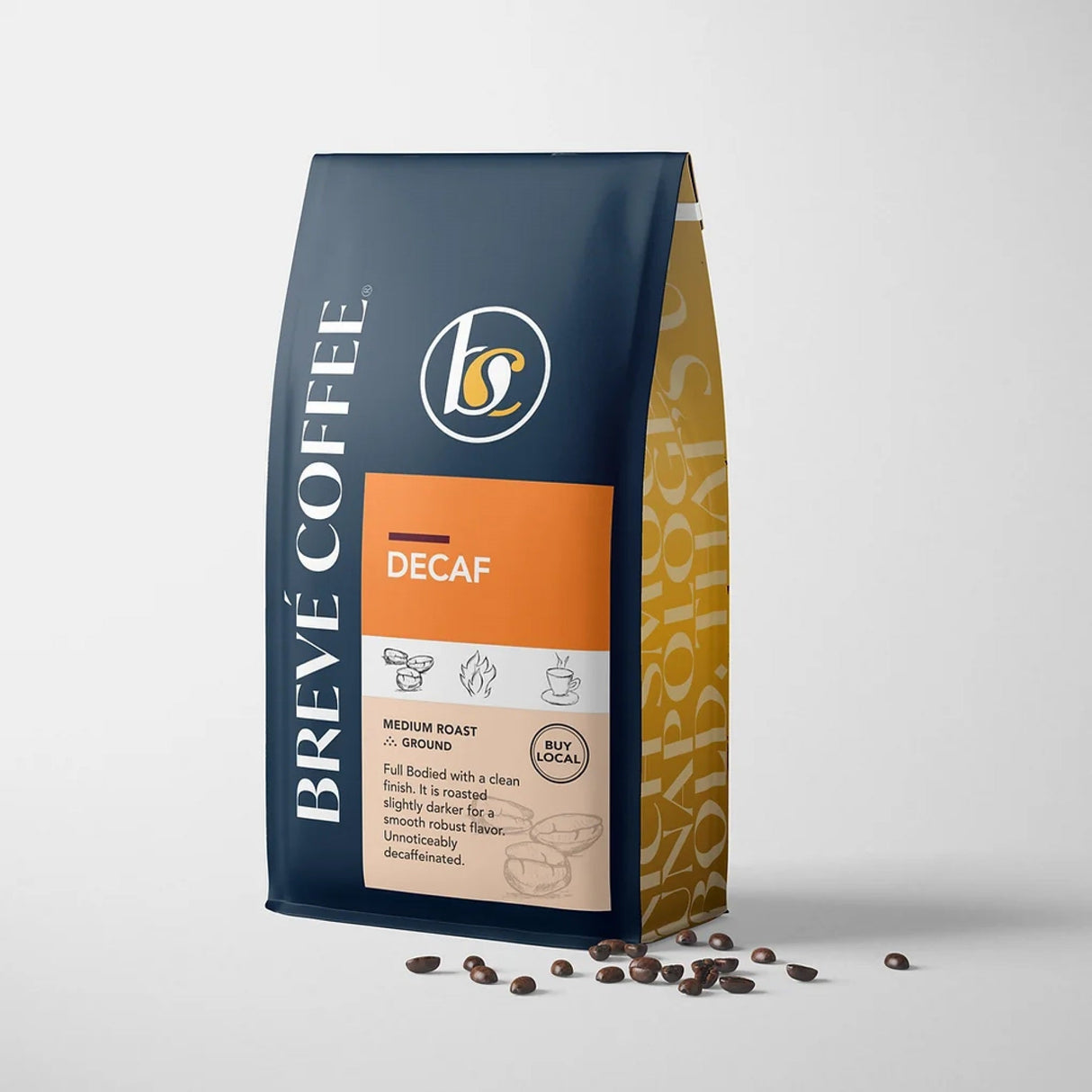 Coffee, Whole Bean, House Blend, Decaffeinated,2 - 5 POUND