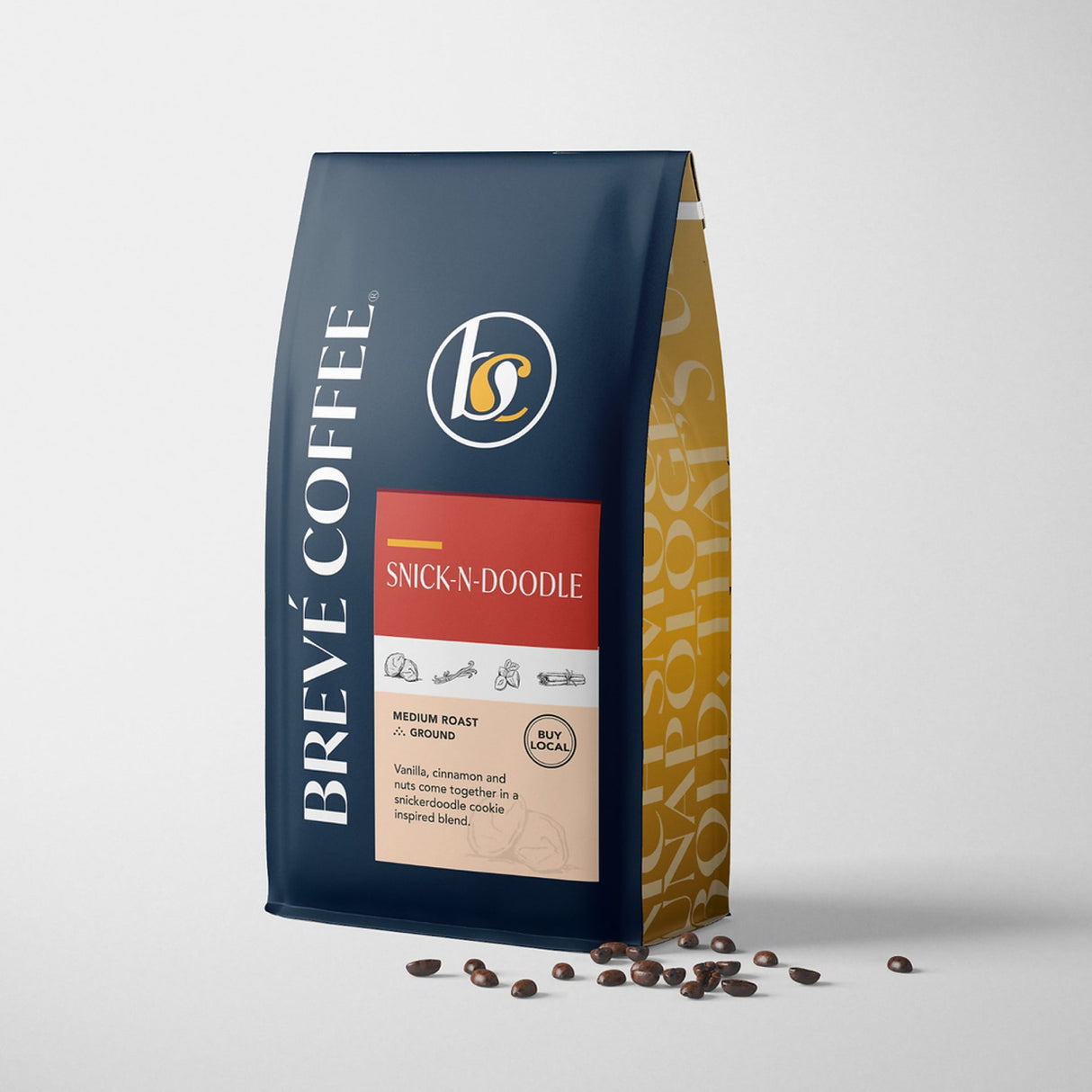 Coffee, Whole Bean, Snickerdoodle,2 - 5 POUND