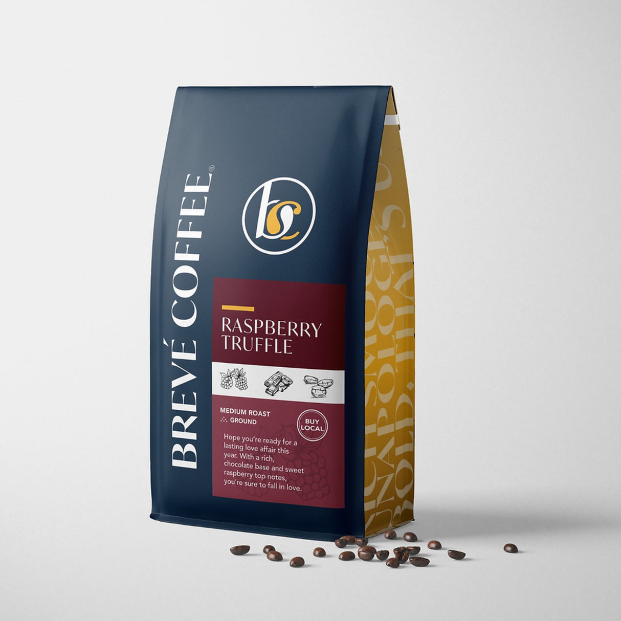 Coffee, Whole Bean, Raspberry Truffle,2 - 5 POUND