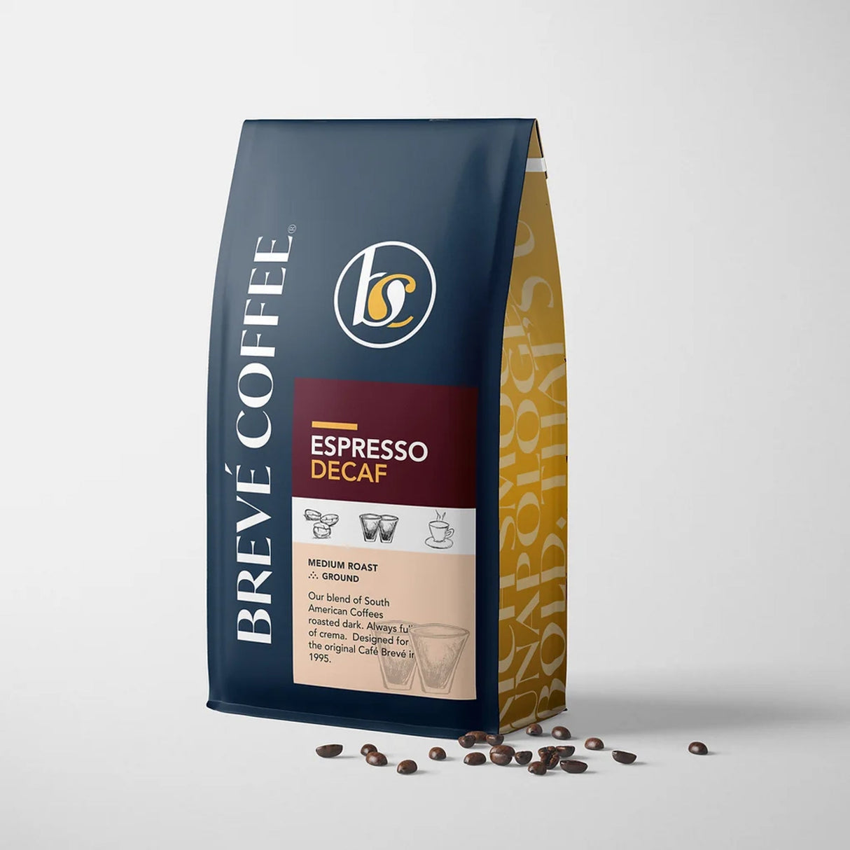 Coffee, Ground Espresso, Decaffeinated,2 - 5 POUND