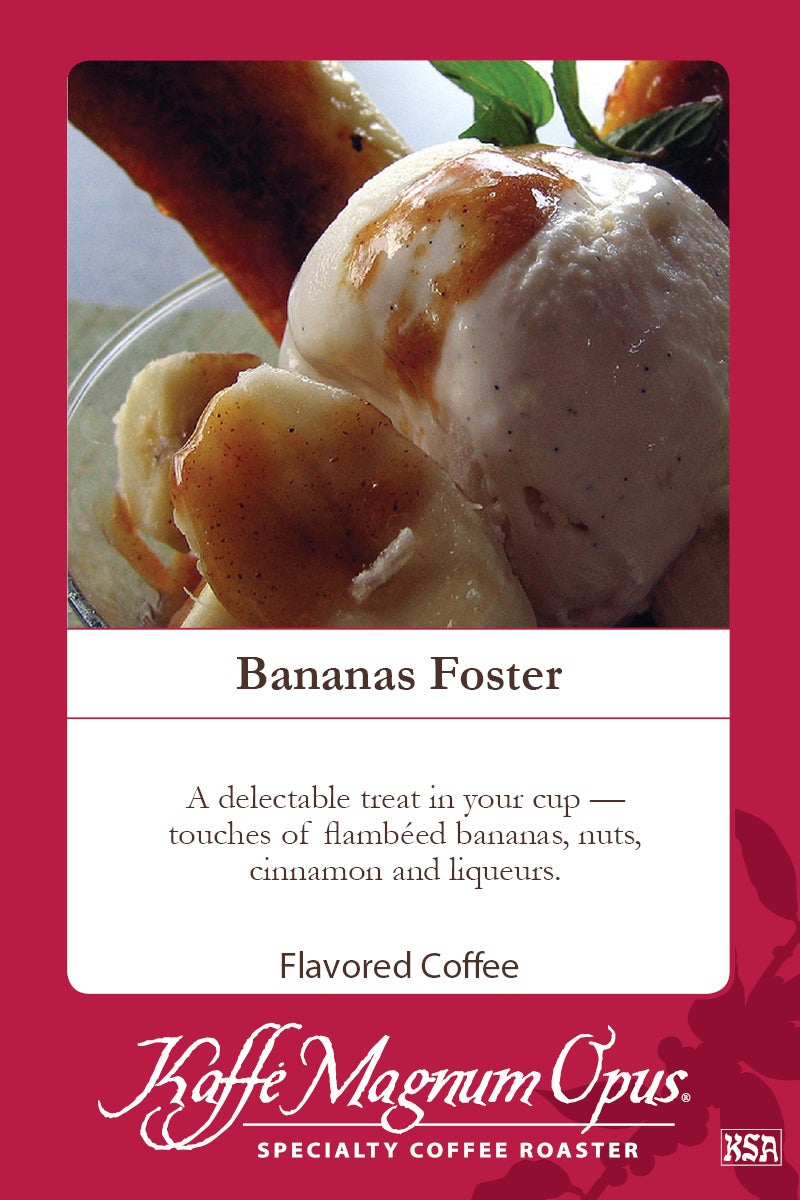 Coffee, Ground, Banana Foster, Portion,72 - 2.5 OUNCE