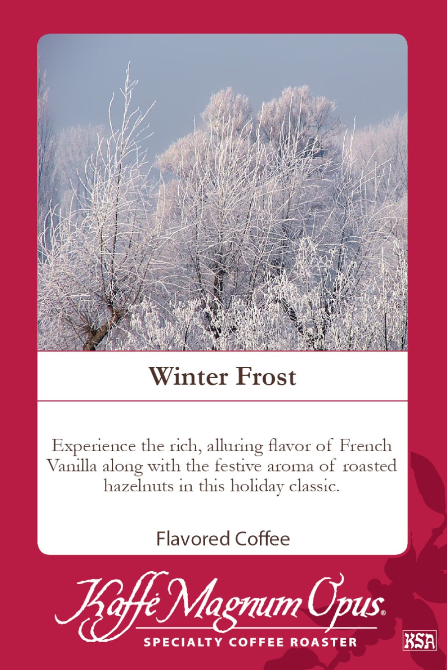 Coffee, Ground, Winter Frost, Portion,72 - 2.5 OUNCE