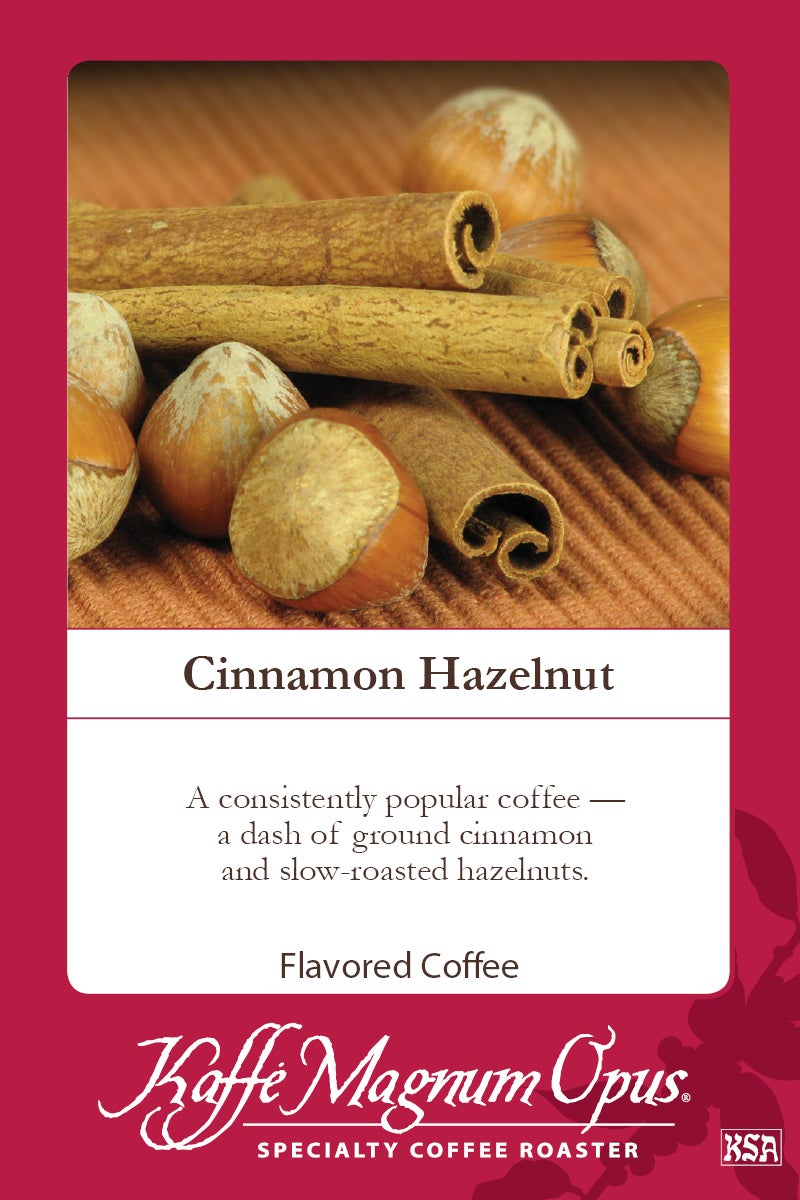 Coffee, Ground, Hazelnut Cinnamon,2 - 5 POUND