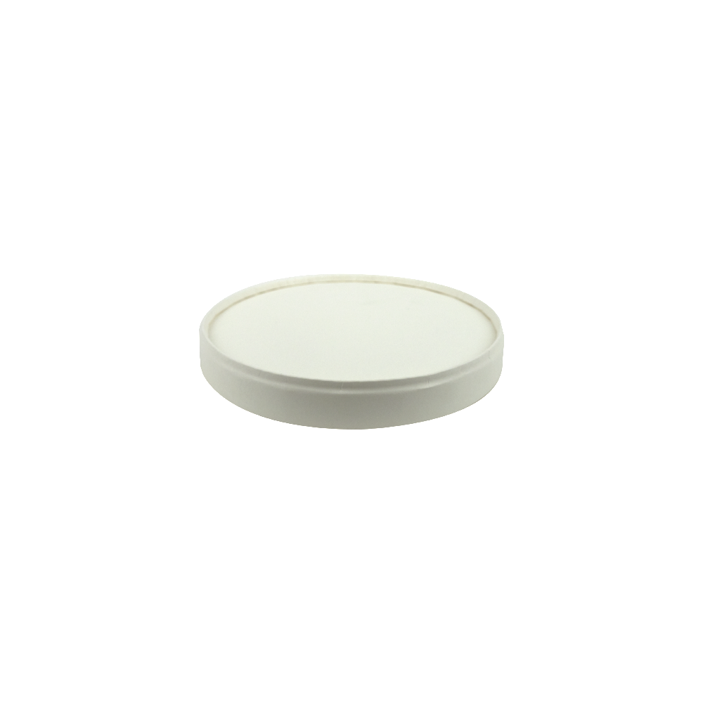 Lids, 3.5 Inch, Paper, for 8 Ounce Cups, Round,20 - 25 COUNT