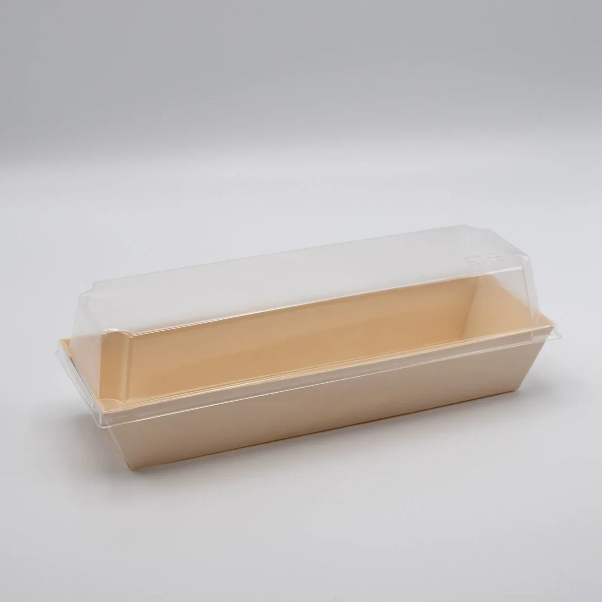 Trays, 7.70 x 3 Inch, Wood, Balsa, includes Clear Lid,2 - 50 COUNT