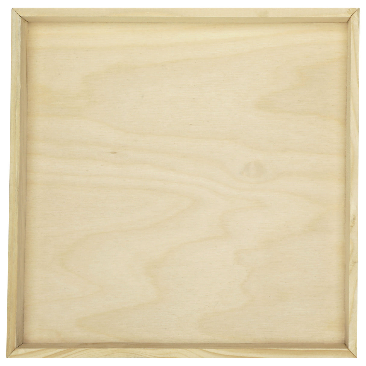 Trays, 10 x 10 Inch, Wood, Square,10 - 1 EACH