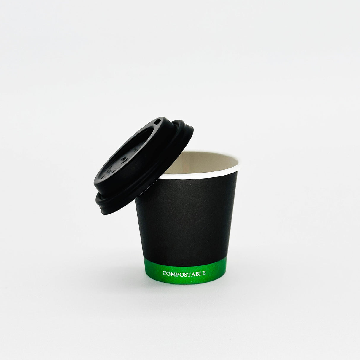 Lids, Plastic, Black, CPLA,20 - 50 COUNT