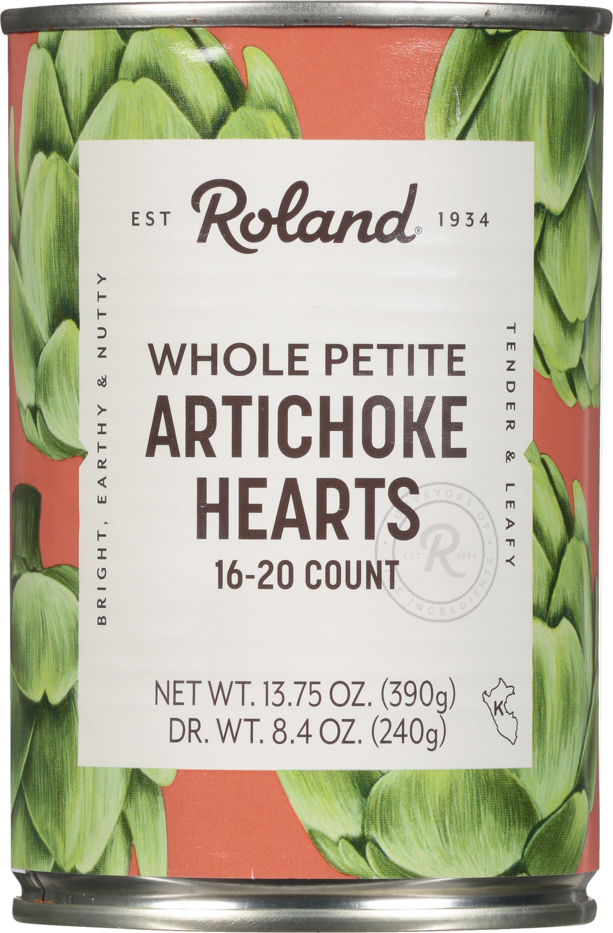 Artichoke Hearts, Whole, Petite, 16-20 Count,12 - 13.75 OUNCE