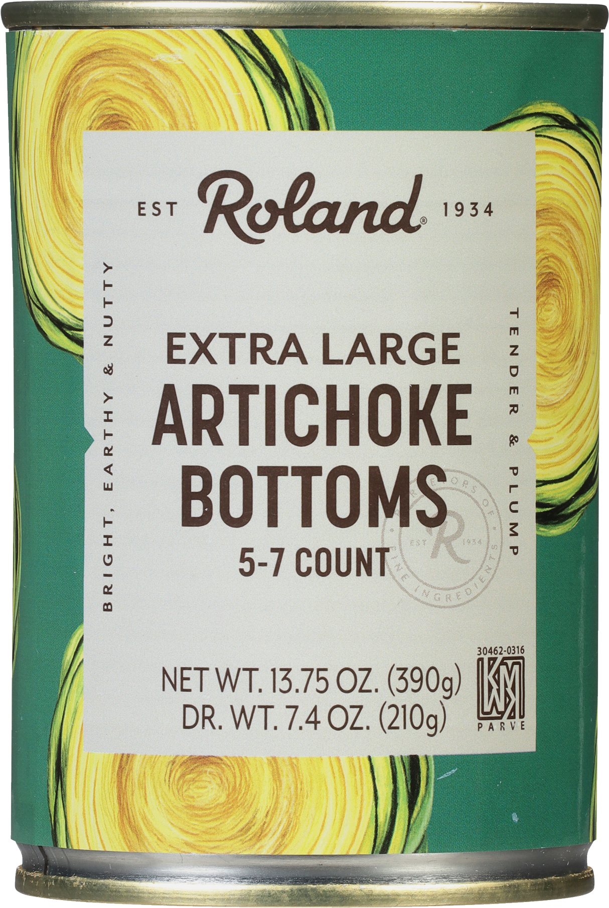 Artichoke Bottoms, 5-7 Count,24 - 13.75 OUNCE