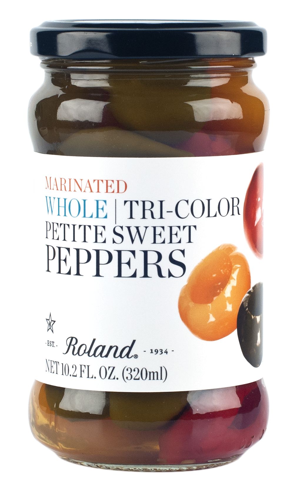 Peppers, Sweet, Whole, Tricolor Petite,12 - 10.2 FLUID
