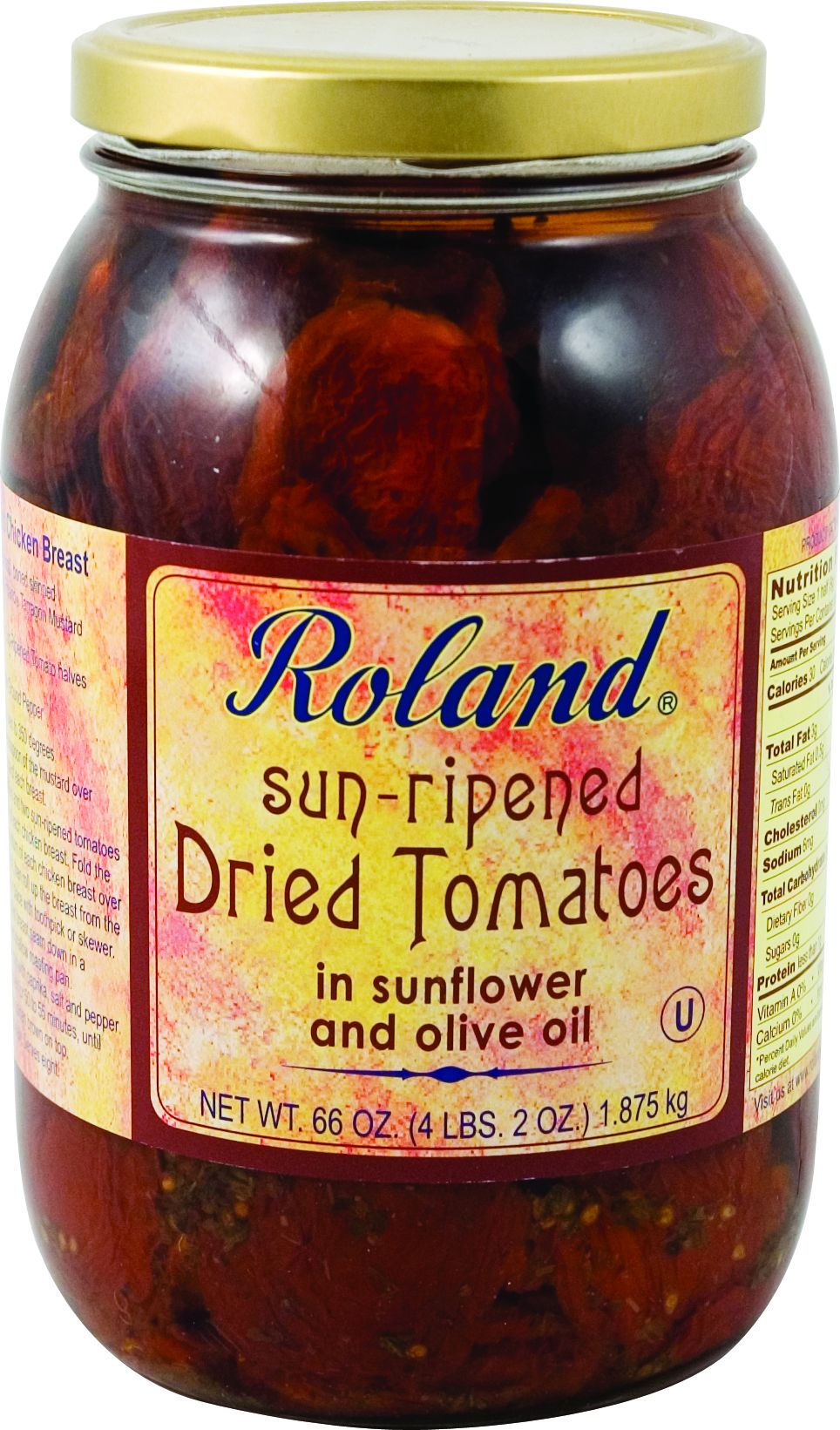 Tomatoes, Sundried, in Olive & Sunflower Oil,6 - 4.13 POUND