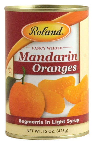 Oranges, Mandarin, Whole,24 - 15 OUNCE