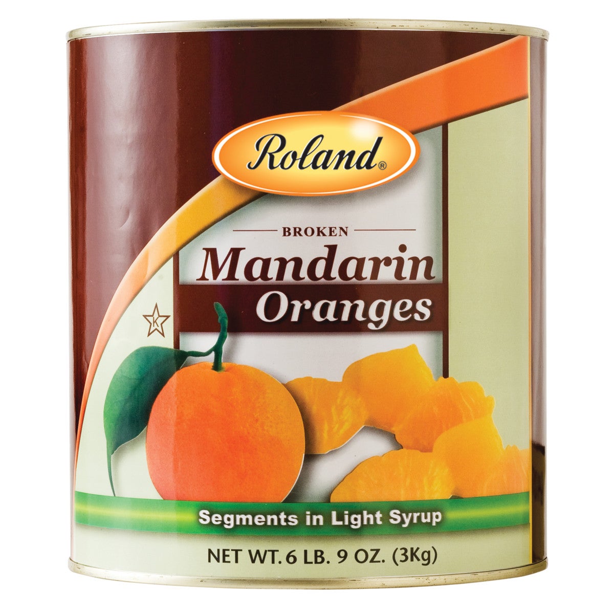 Orange Segments, Mandarin, Broken, in Light Syrup,6 - 105 OUNCE