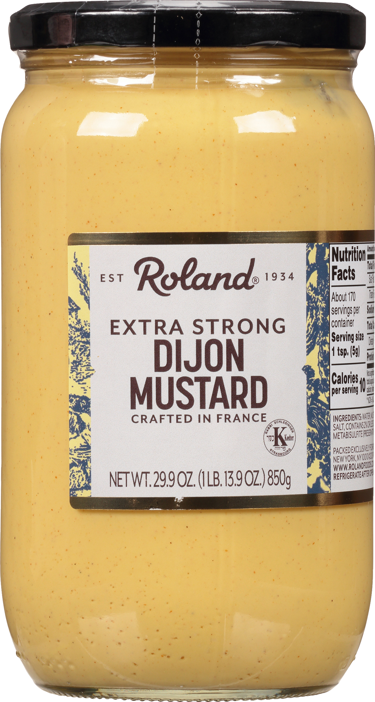 Mustard, Dijon, Extra Strong,6 - 29.9 OUNCE