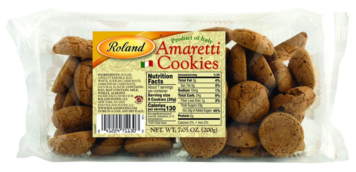 Cookies, Amaretti,15 - 7.05 OUNCE