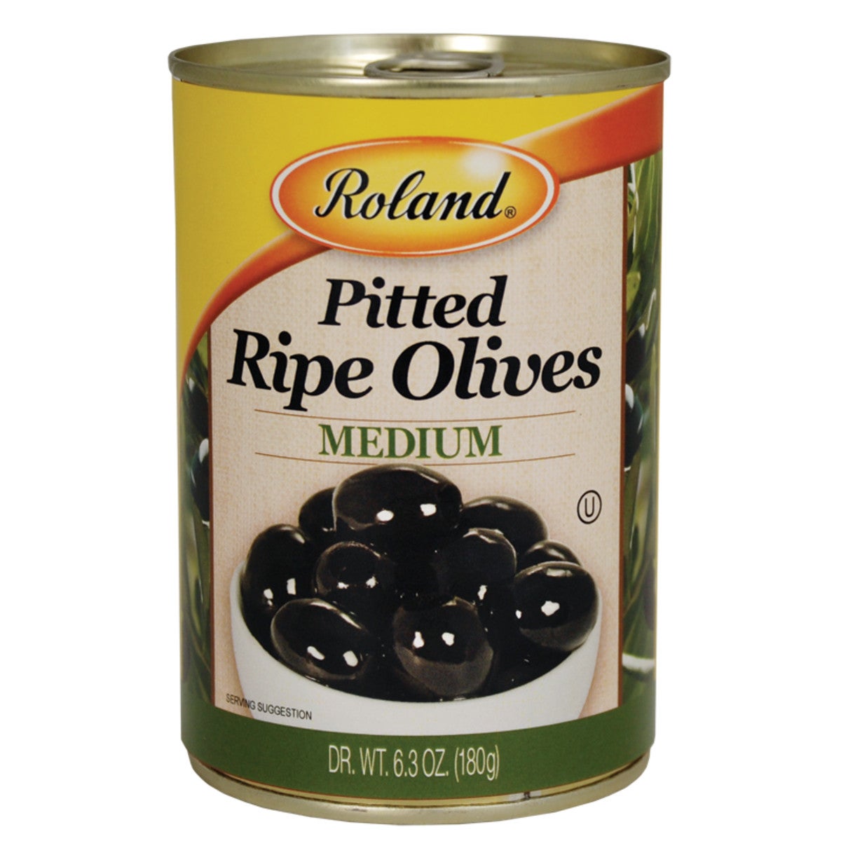 Olives, Medium, Pitted,12 - 14.1 OUNCE