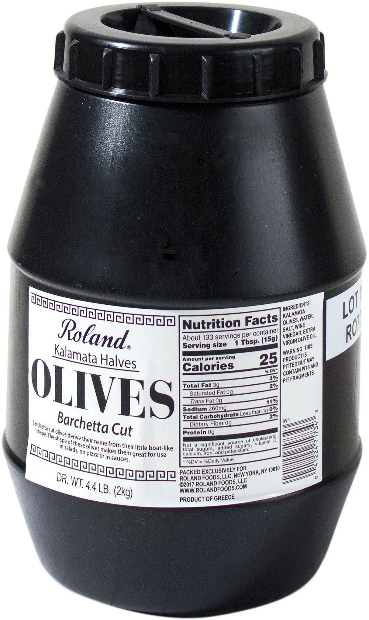 Olives, Kalamata, Halved,4 - 70.4 OUNCE
