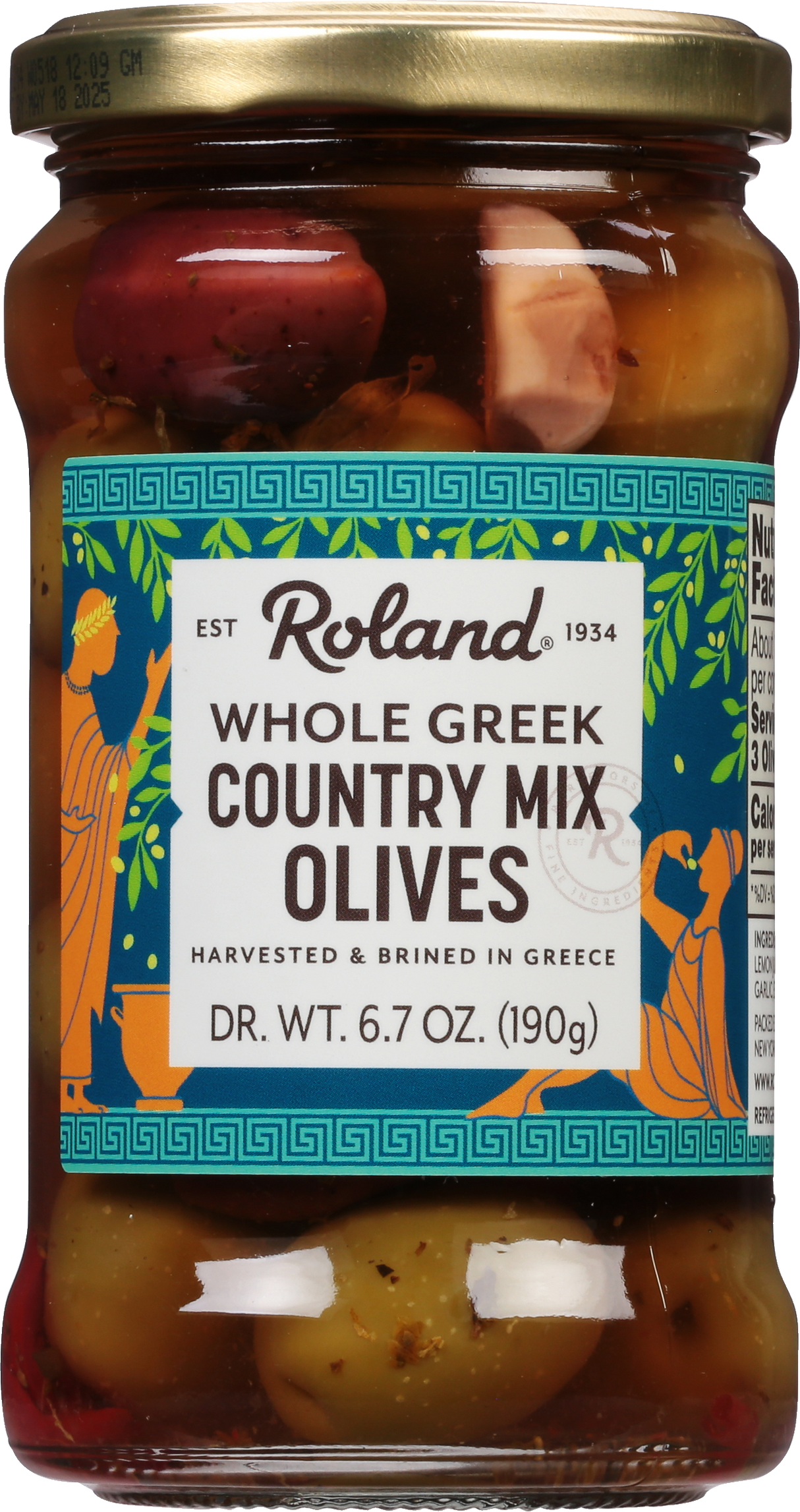 Olive Blend, Whole, Country,12 - 10.58 OUNCE
