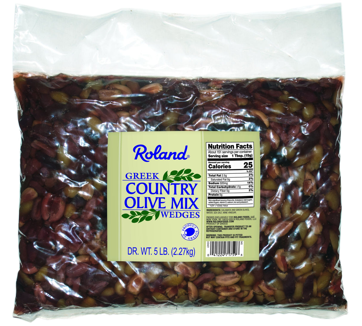 Olive Blend, Wedged, Country,2 - 6.32 POUND