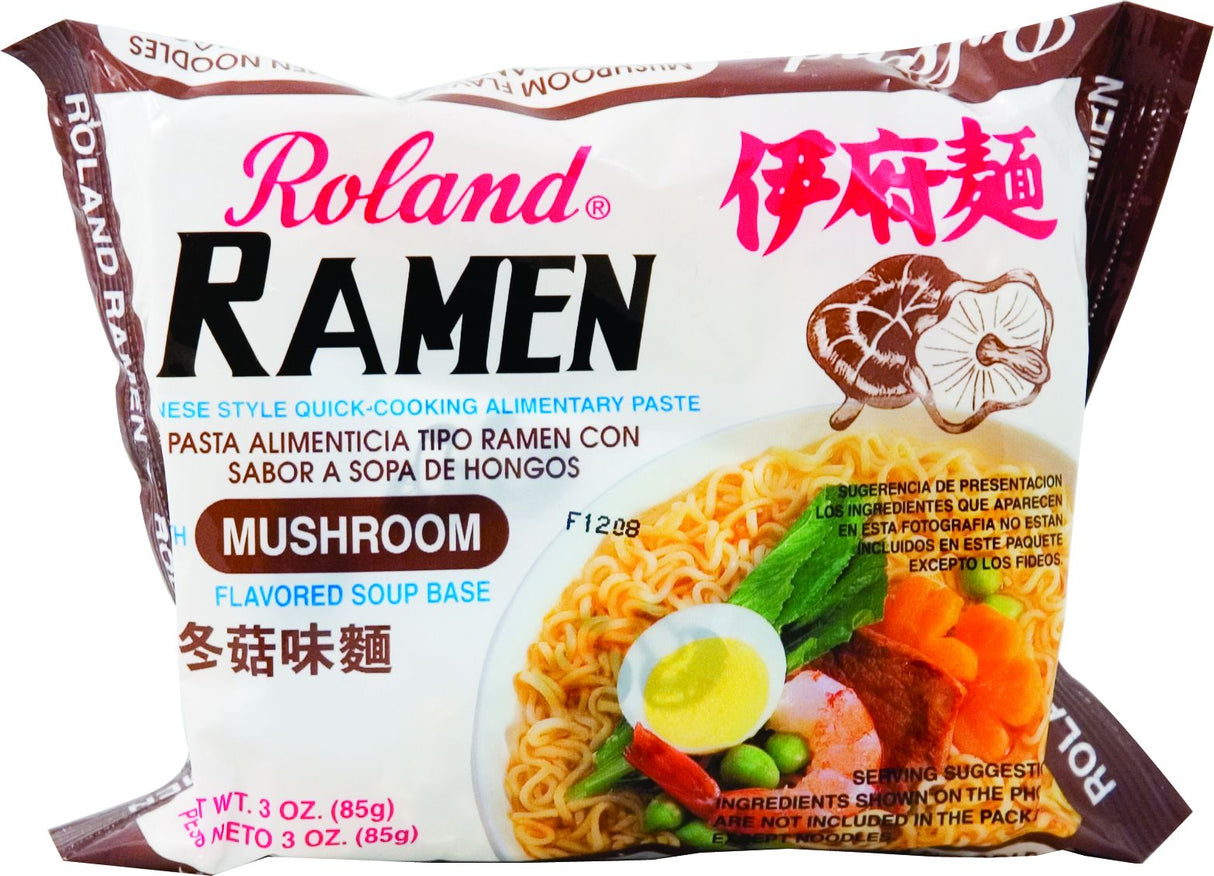 Soup, Ramen Noodle, Mushroom, Dry,90 - 3 OUNCE