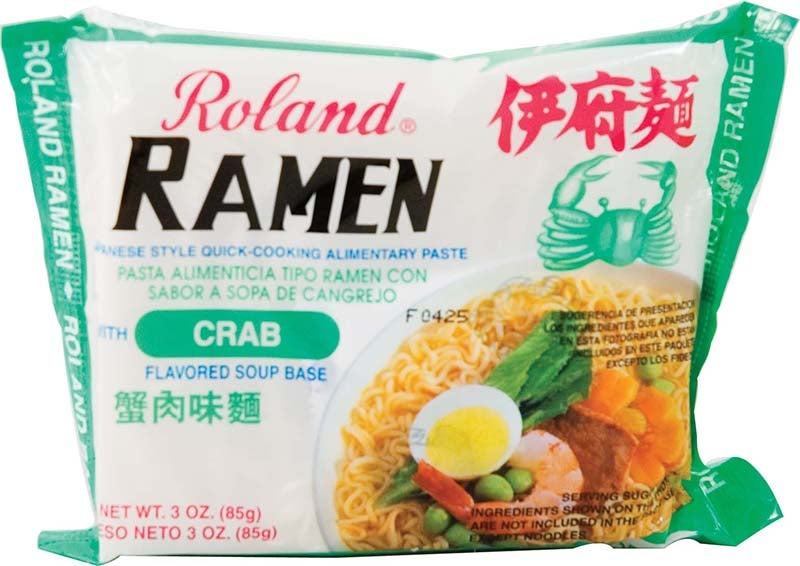 Soup, Ramen Noodle, Crab, Dry,90 - 3 OUNCE