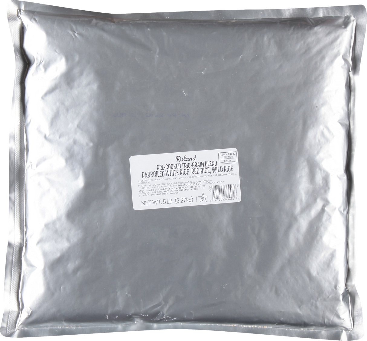 Rice Blend, White/Red/Wild, Precooked,4 - 5 POUND