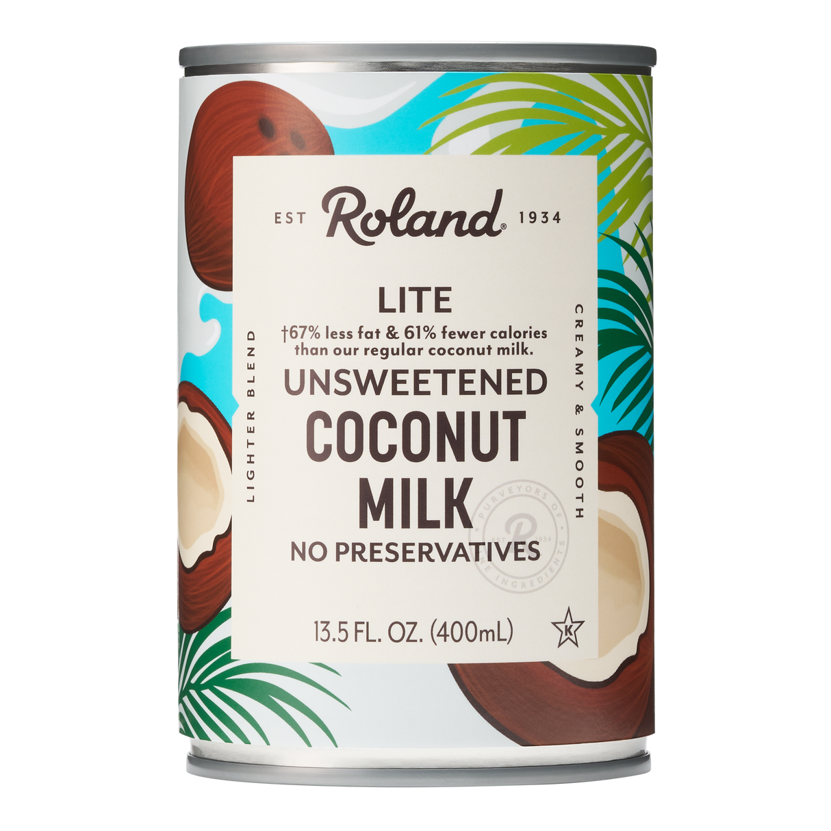 Milk, Coconut, Lite,24 - 13.5 FLUID
