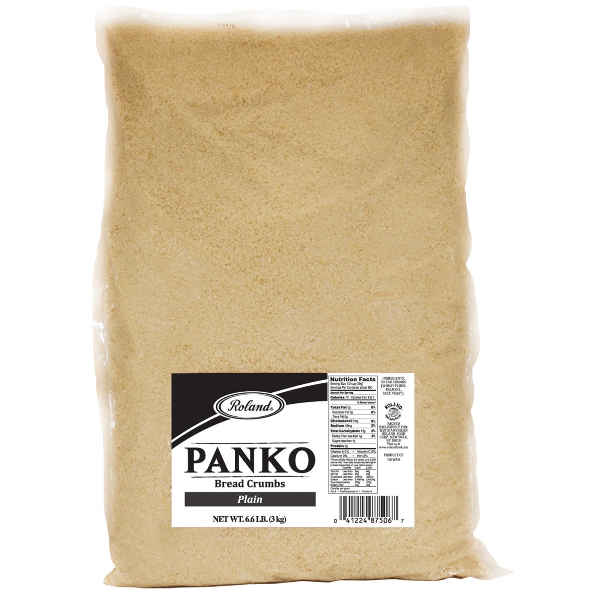 Bread Crumbs, Panko,3 - 6.6 POUND
