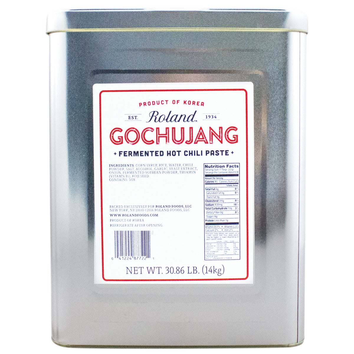 Paste, Pepper, Gochujang,1 - 30.86 POUND