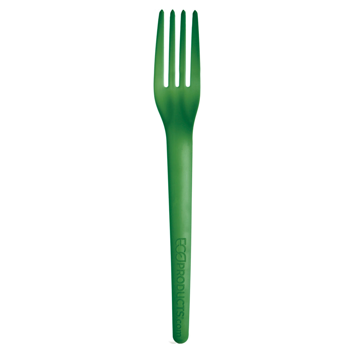Forks, Dinner, Plastic, Green, 7 Inch, PLA,1 - 1000 COUNT