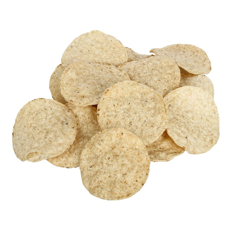 Chips, Tortilla, Fried, White, Round,6 - 2 POUND