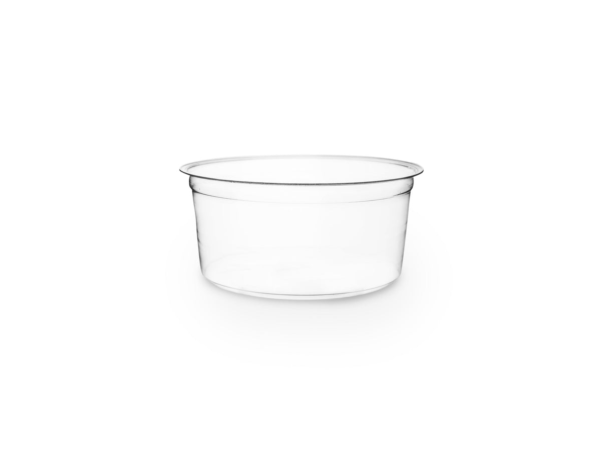 Containers, Deli, 12 Ounce, Plastic, Clear, Round, PLA,10 - 50 COUNT