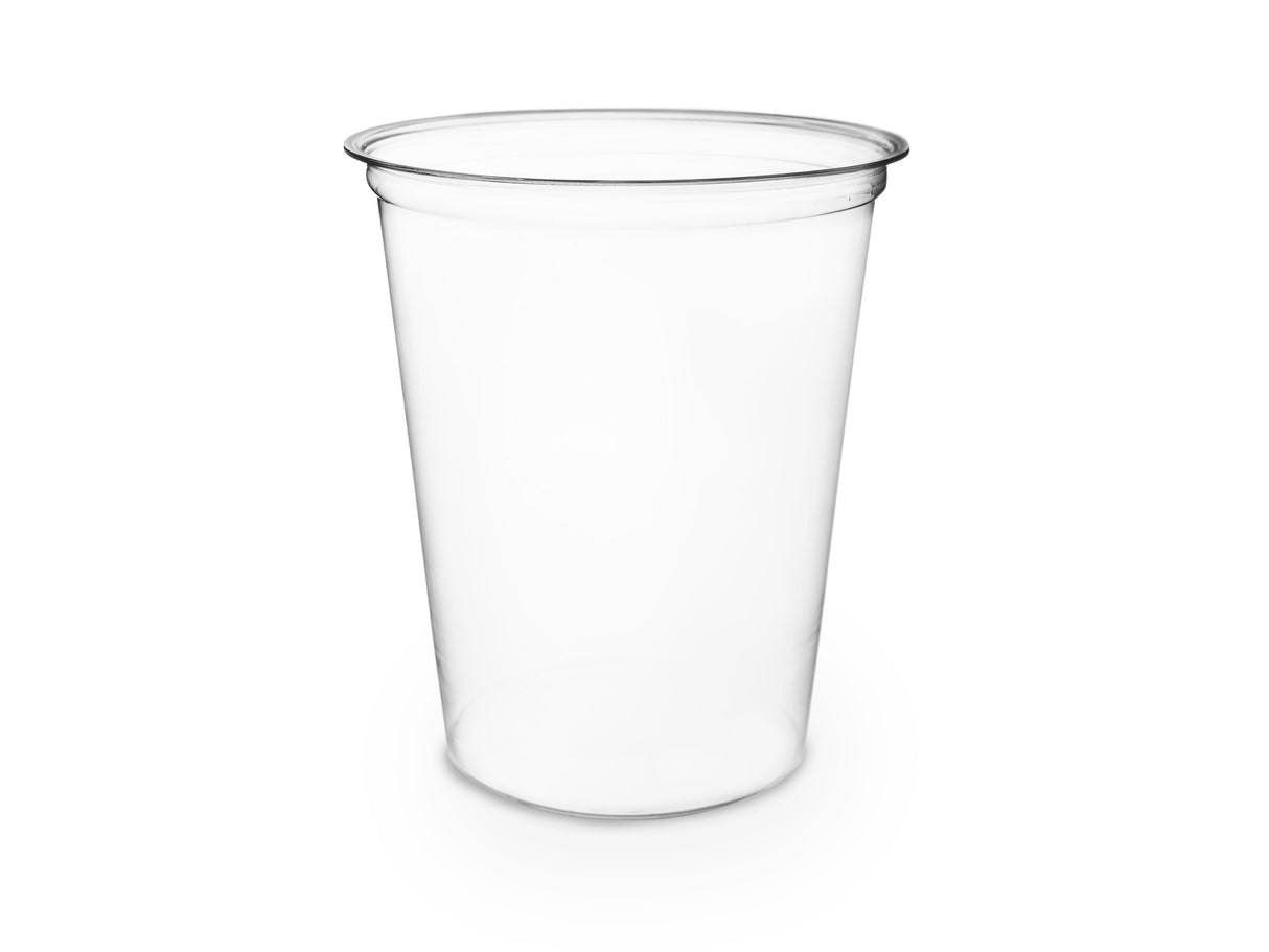 Containers, Deli, 32 Ounce, Plastic, Clear, Round, PLA,10 - 50 COUNT