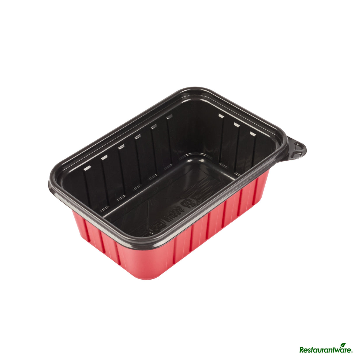 Boxes, Take-Out, Bento Tek 30 Ounce, Plastic, Red, 7.25 x 4.75 x 2.75 Inch, Rectangle,50 - 1 EACH
