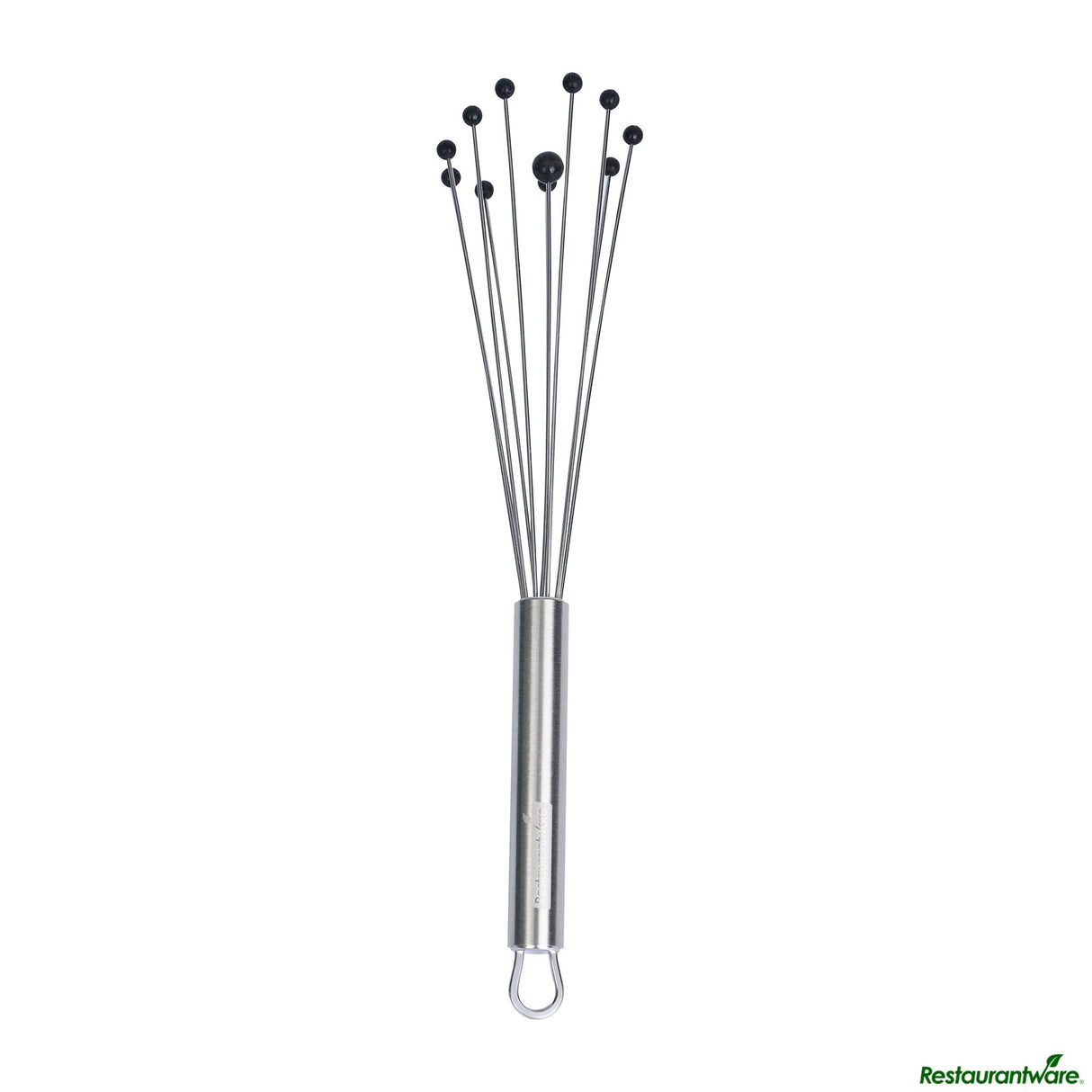 Whisks, Ball, German Standard, 10.75 Inch, Stainless Steel, Silicone Tip,4 - 6 COUNT
