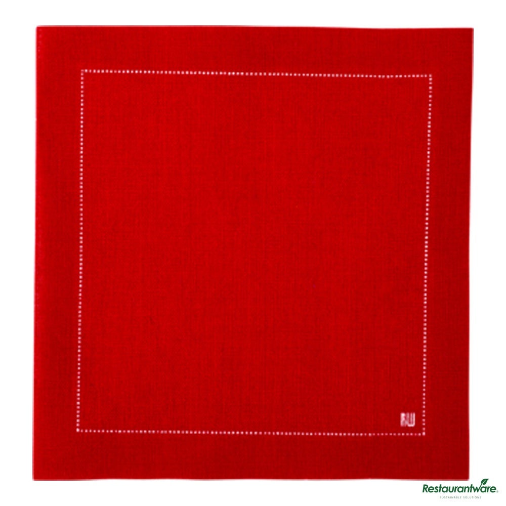 Napkins, Cocktail, Napluxe, Red, 4.5 x 4.5 Inch,1 - 500 COUNT
