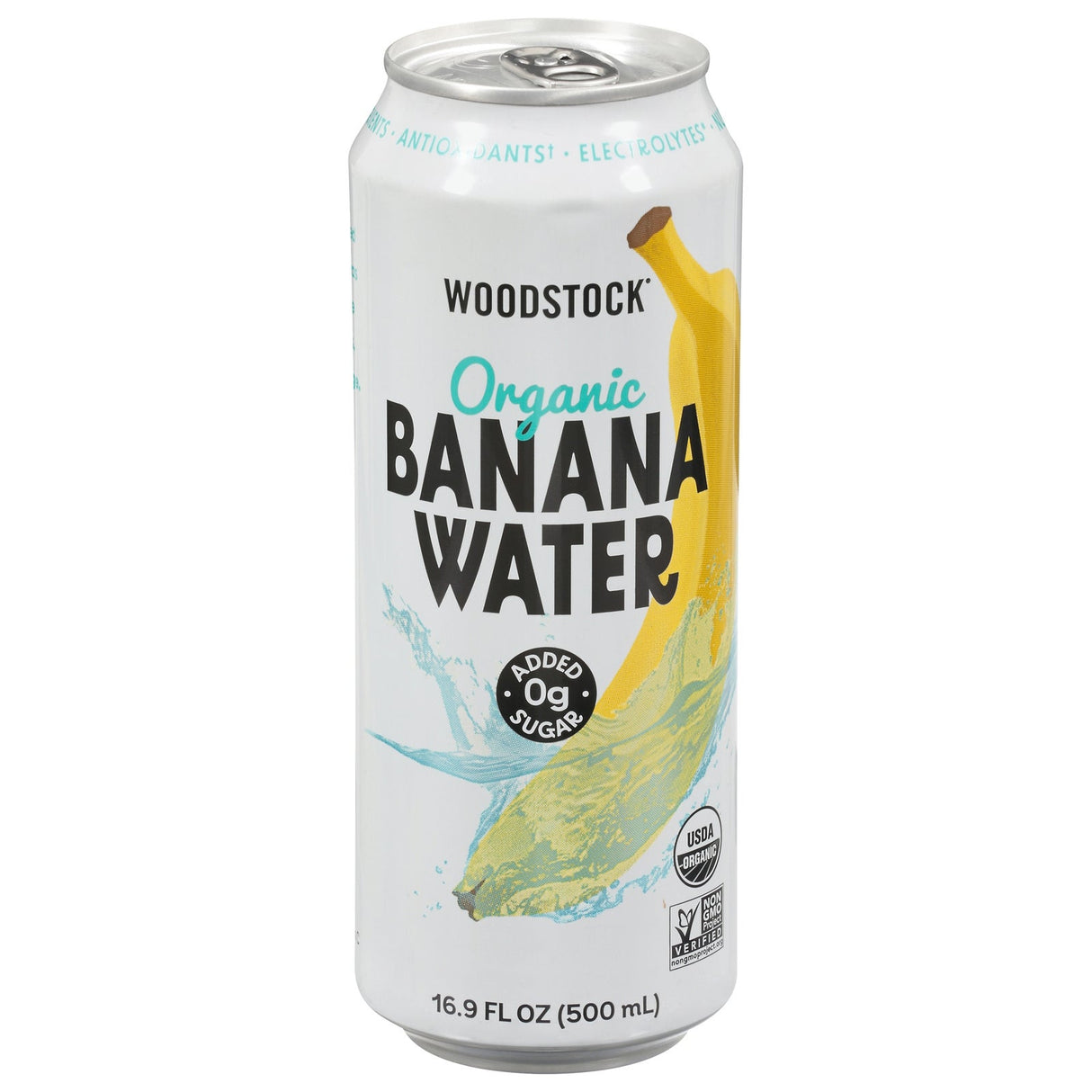 Water, Banana, Shelf-Stable, Single-Serve, Can,12 - 16.9 FLUID