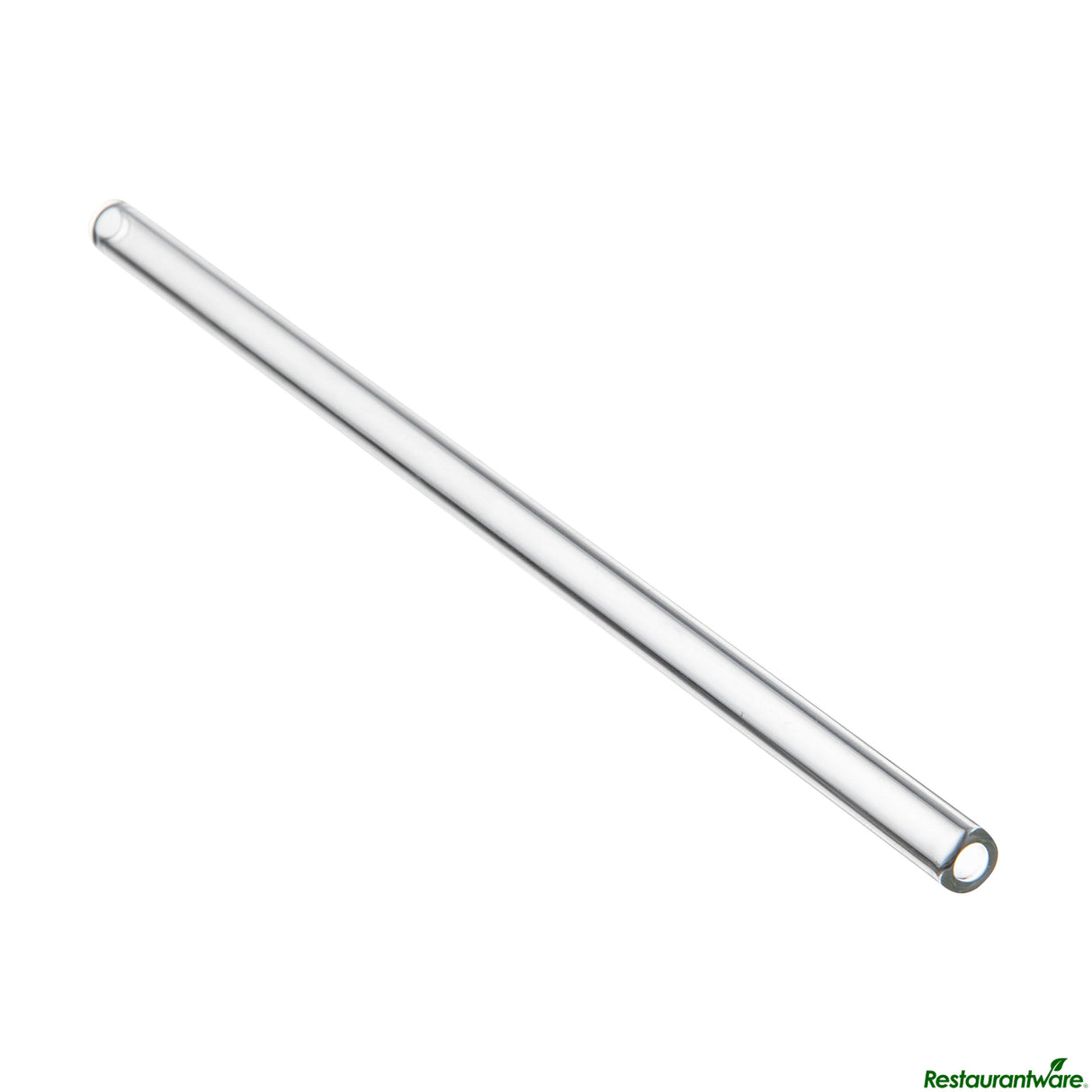 Straws, Forma, Glass, Clear, Borosilicate, 7.75 Inch, includes Brush,10 - 1 EACH