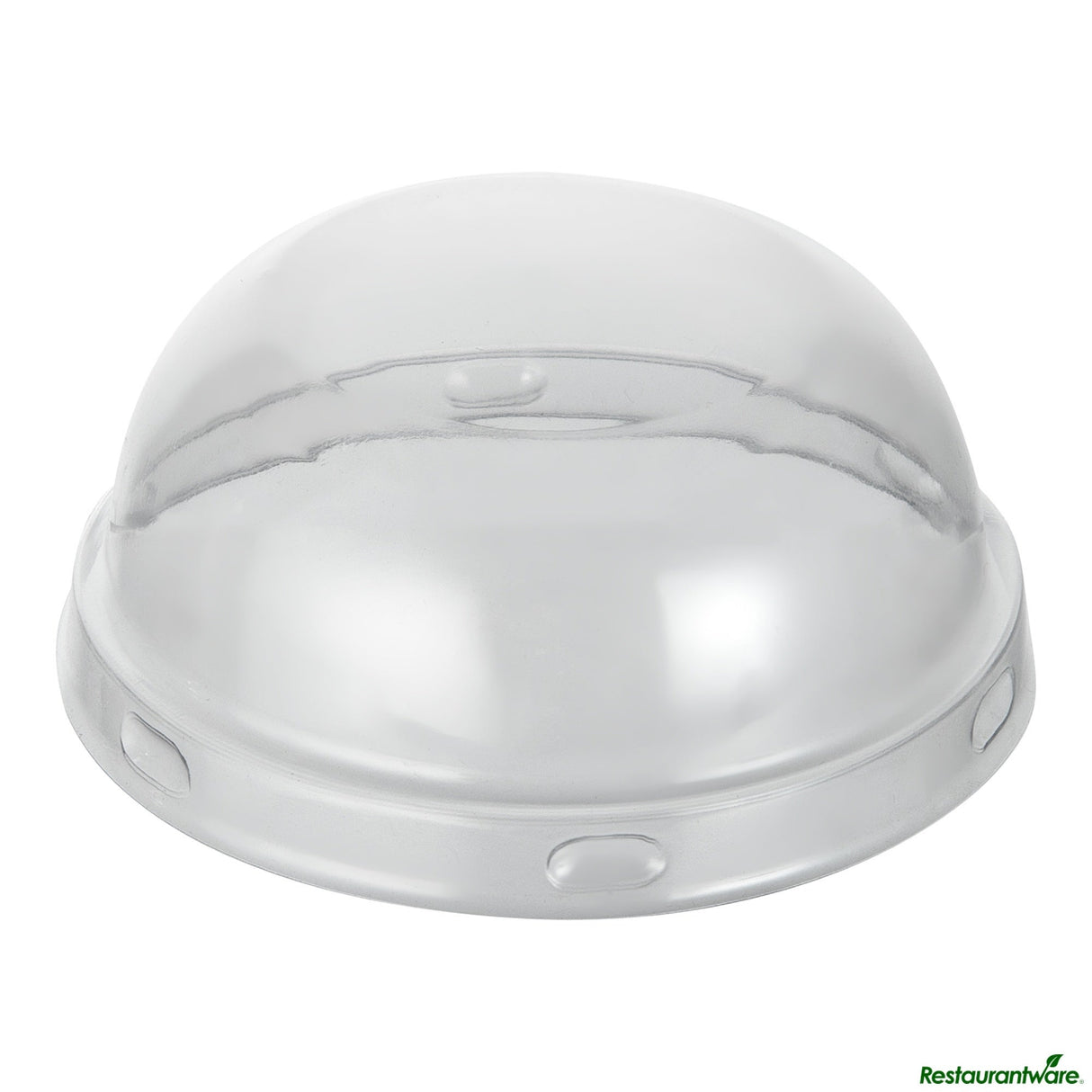 Lids, Plastic, Clear, Round, for 4 Ounce Fluted Dessert Cups,25 - 1 EACH