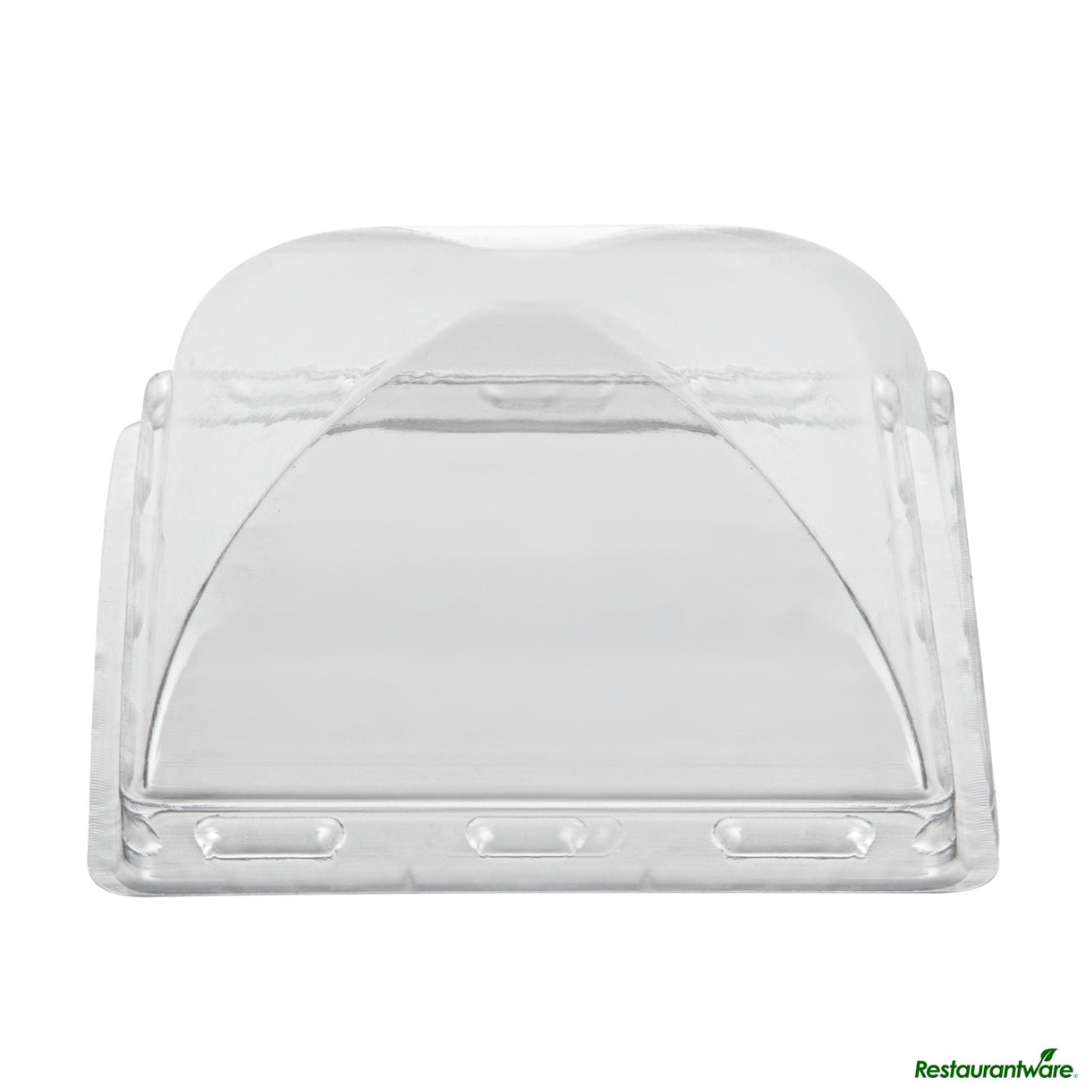 Lids, Dome, Plastic, Clear, Square, for 5 Ounce Dessert Cups,25 - 1 EACH