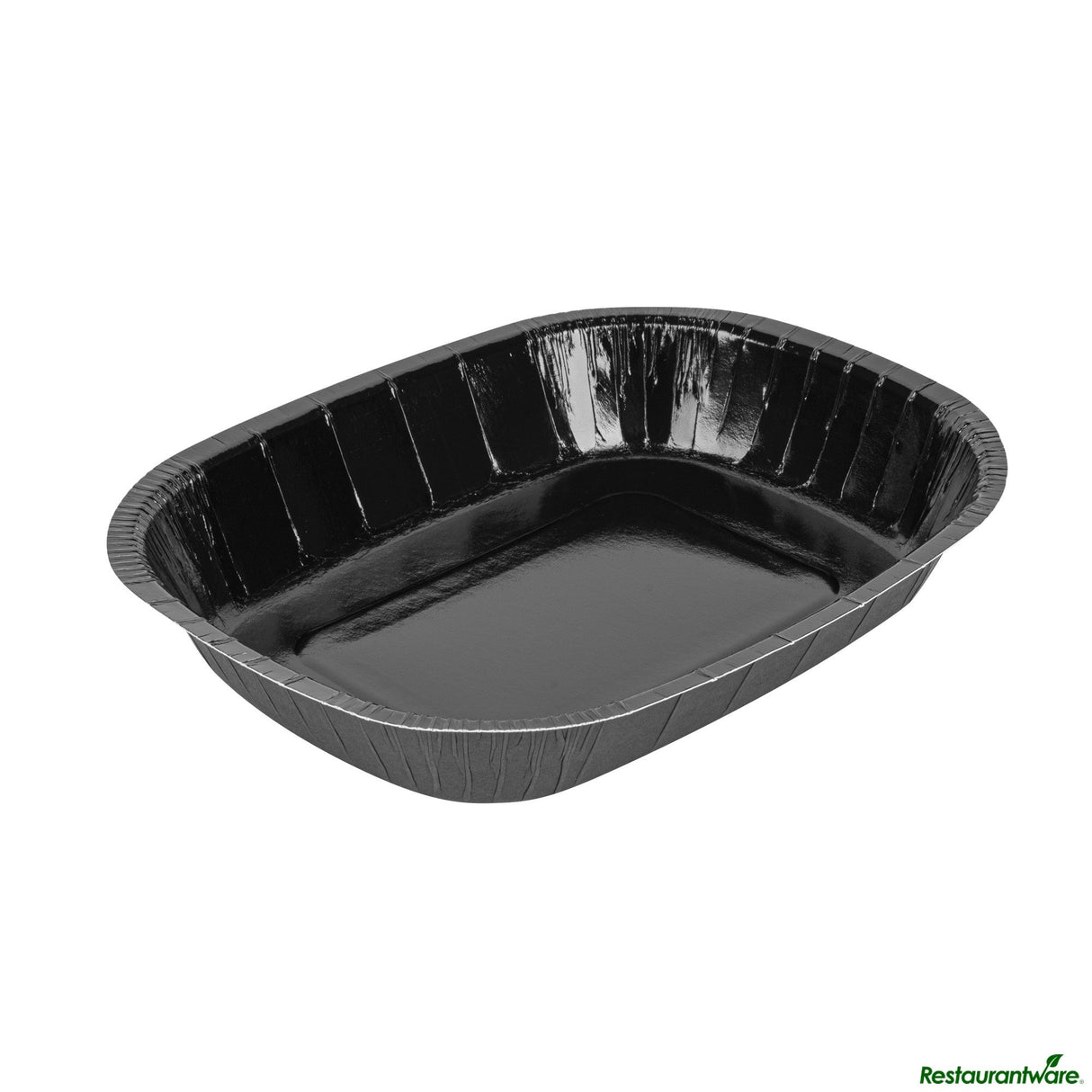 Trays, Baking, Pastry Tek 48 Ounce, Paperboard, Black, Rectangle, 9 x 7 x 1.75 Inch, Oven-Safe,25 - 1 EACH